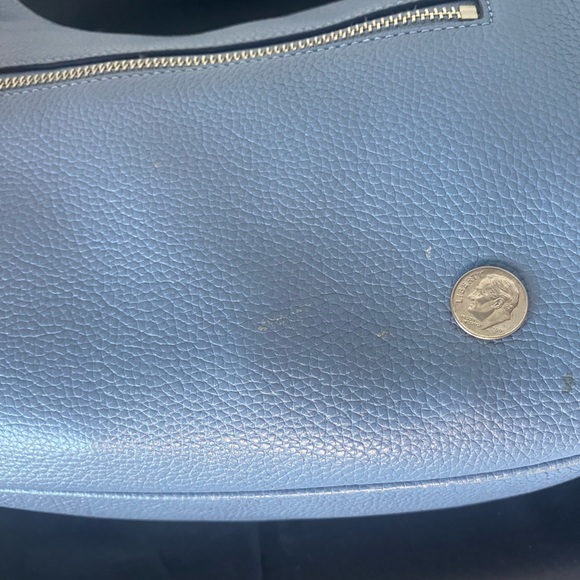 Coach Blue Leather purse - Picture 8 of 13
